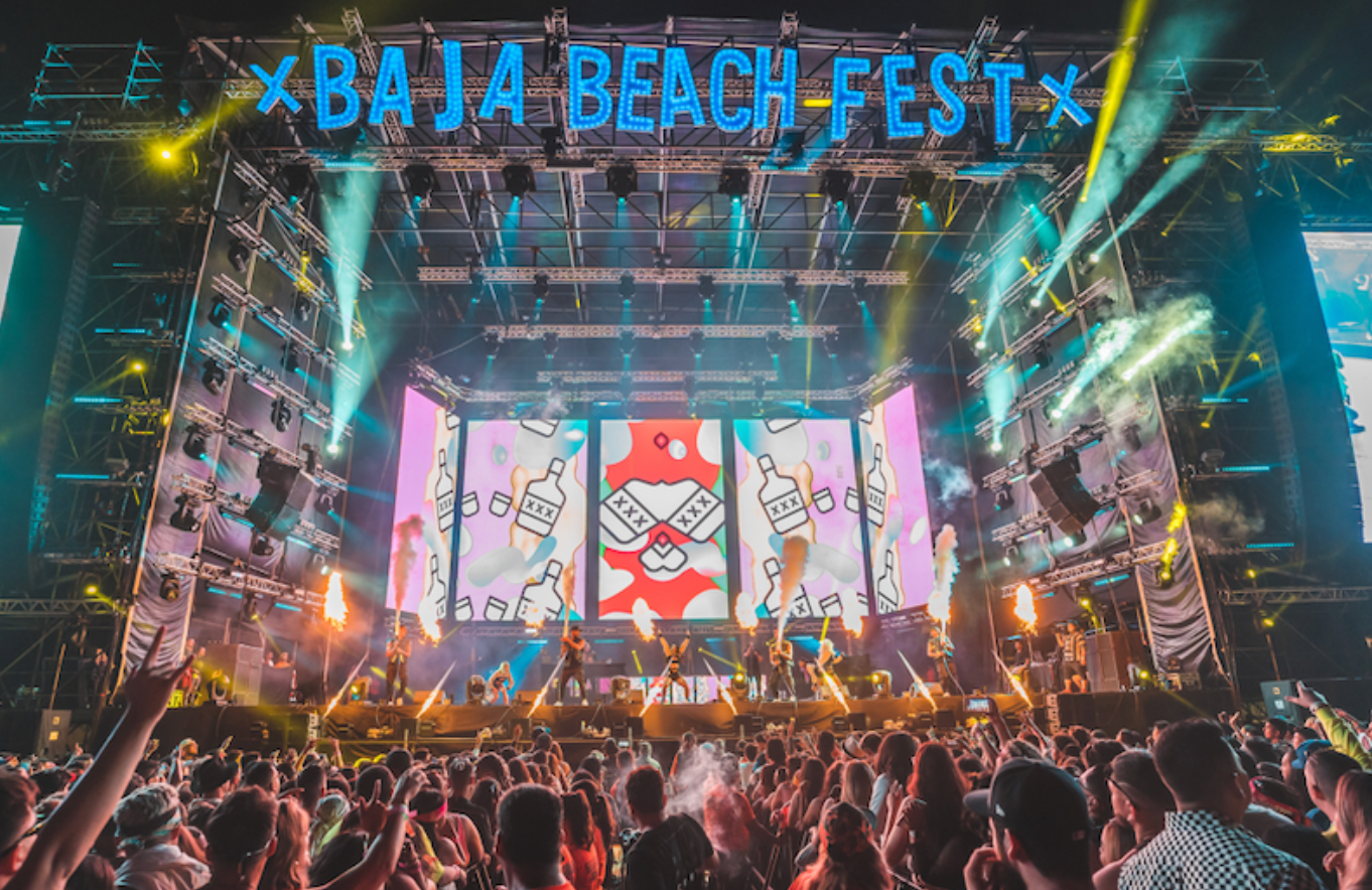 Baja beach Fest continues Despite threats of violence