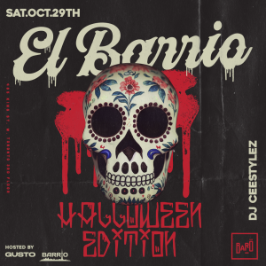 El Barrio • Halloween • Sat Oct 29