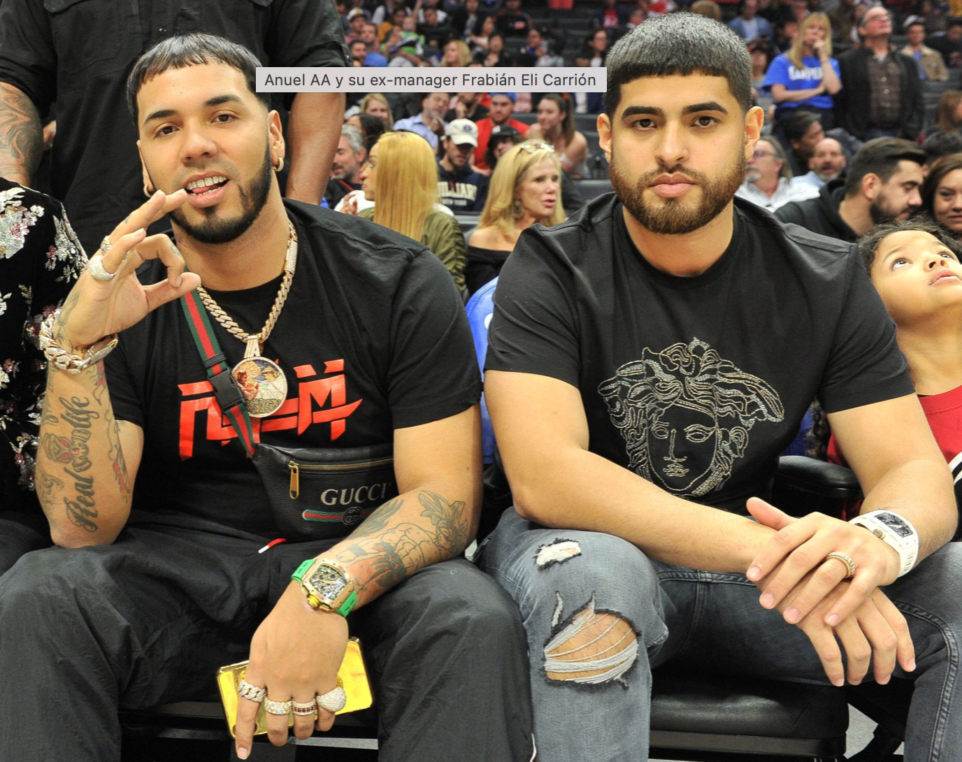Anuel and Ex-Manager in Ugly Lawsuit