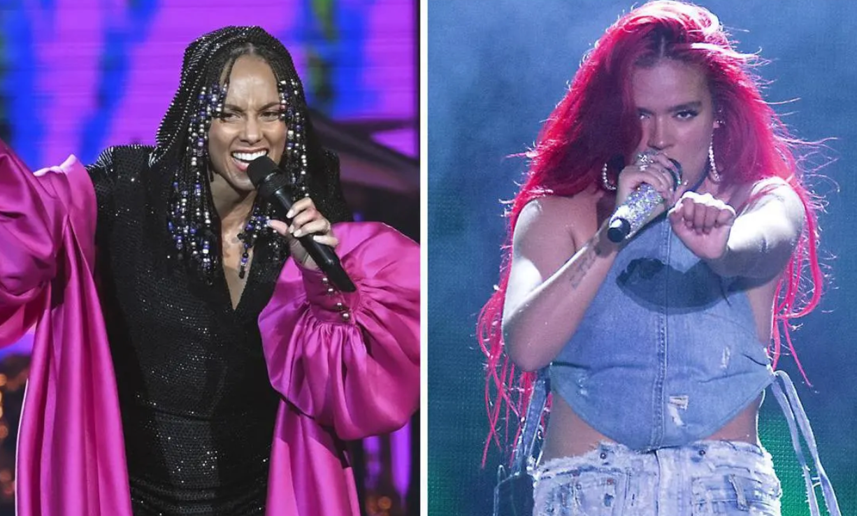 Alicia Keys Invites Karol G to Sing with Her in Colombia