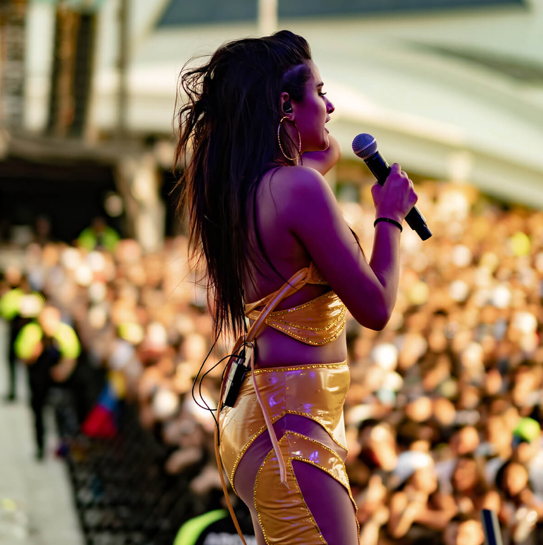 Aiona Santana Shines on Stage alongside Latin Music Superstars at Fuego Fue &hellip;