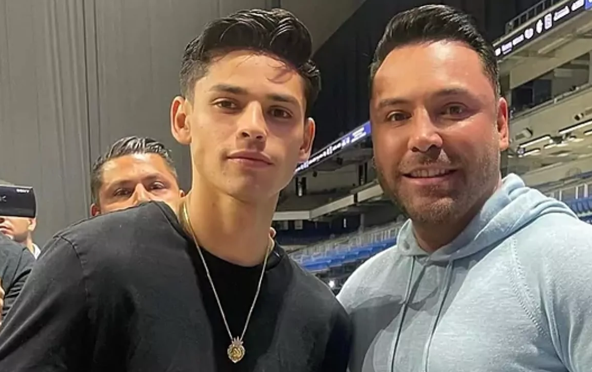 Oscar De La Hoya Tells Ryan Garcia to Blame Advisor for Gervonta Davis Loss