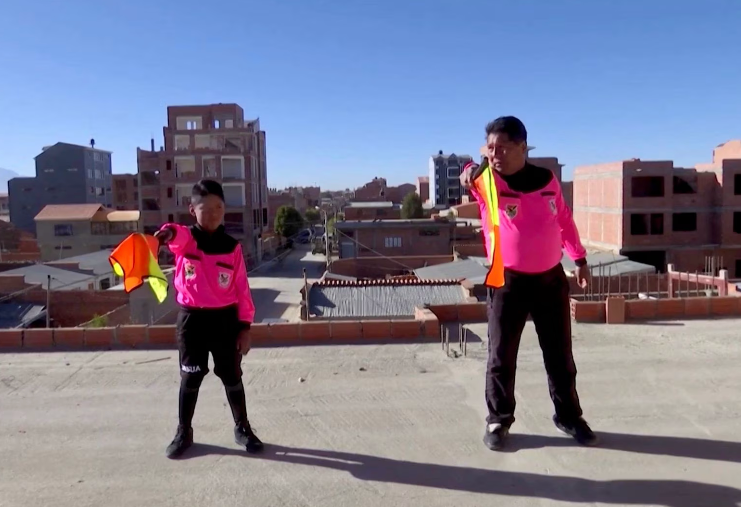 The world’s youngest referee? A 10-year-old rules the pitch in Bolivi &hellip;
