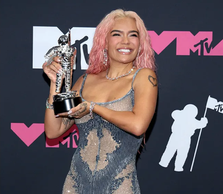 Karol G wore over $2 Million in Diamonds at MTV VMAs