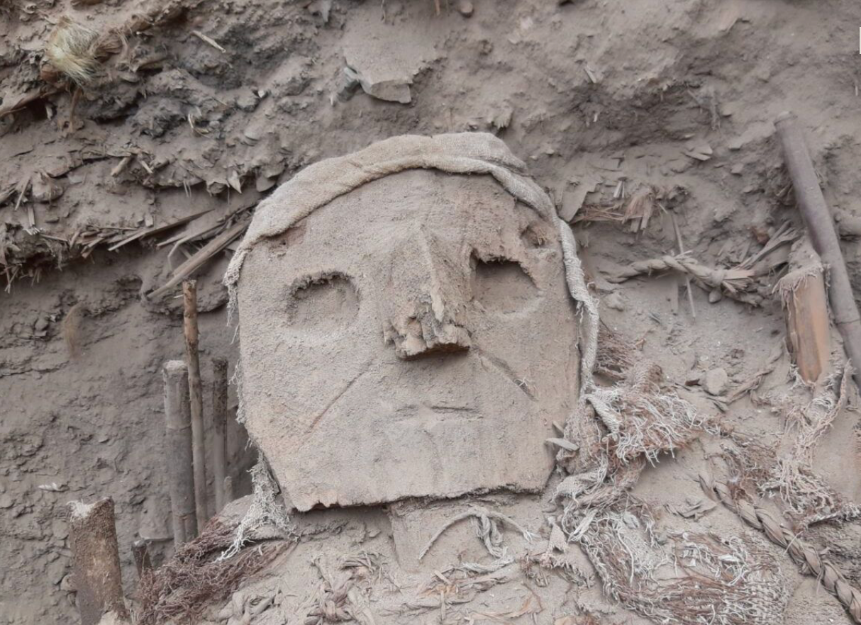 73 Ancient Mummies with false heads, emerge in Peru