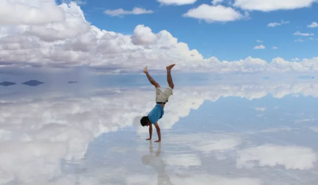 Uyuni Salt Flat in Bolivia