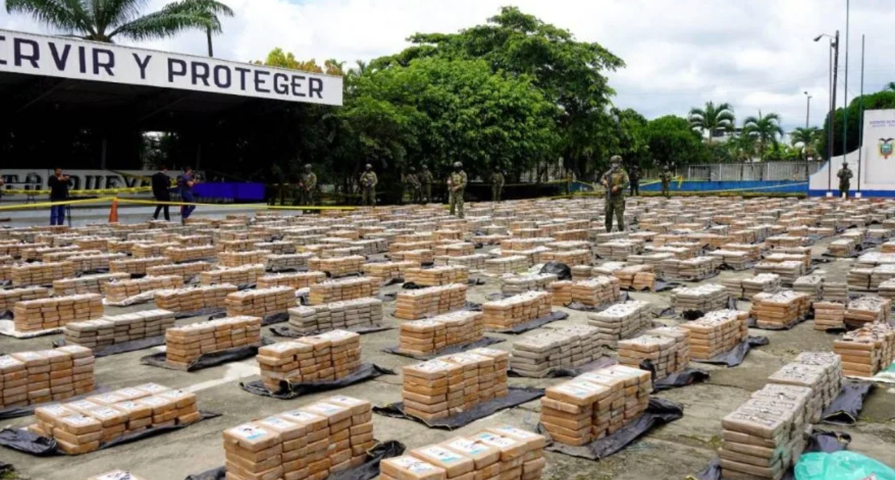 Drug bust in Ecuador could be the largest cocaine seizure in history