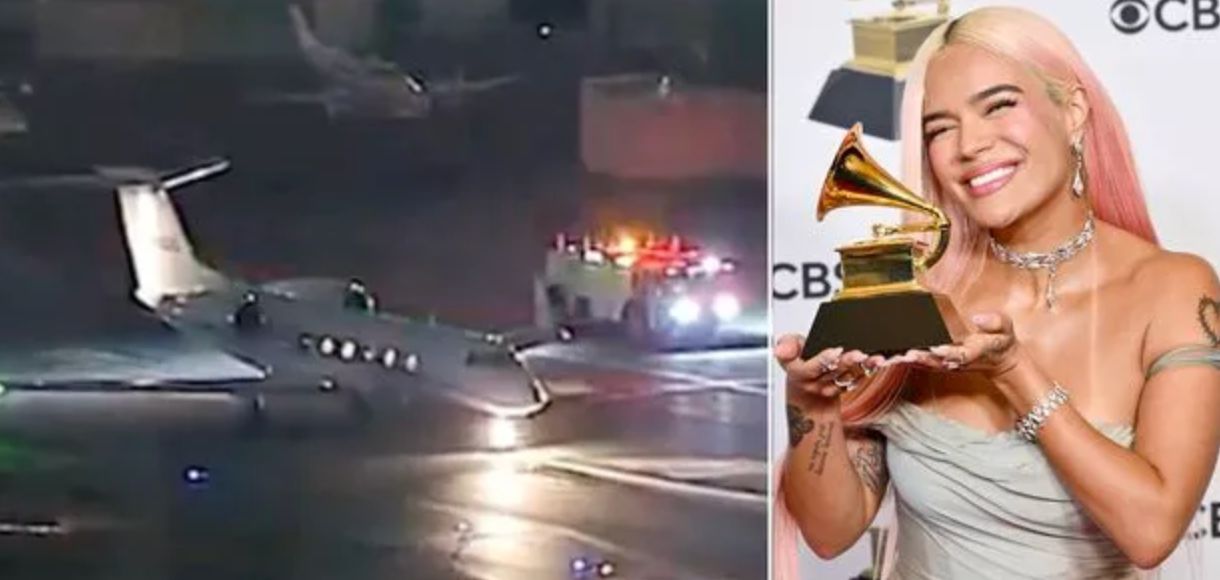 Private plane carrying Karol G makes emergency landing in Los Angeles