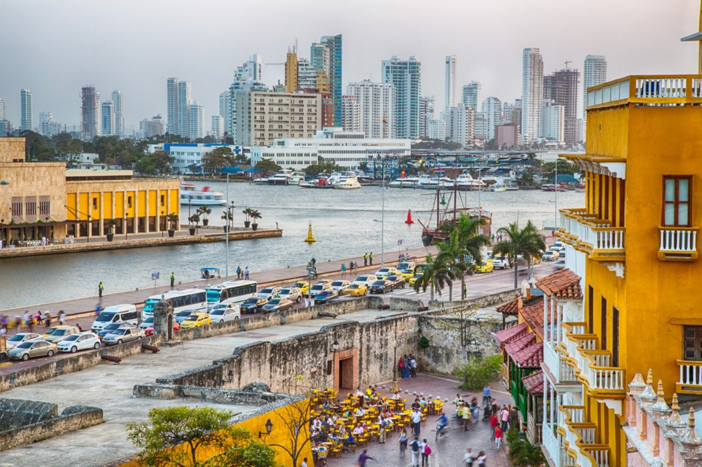 Cartagena slowly sinking as sea levels rise