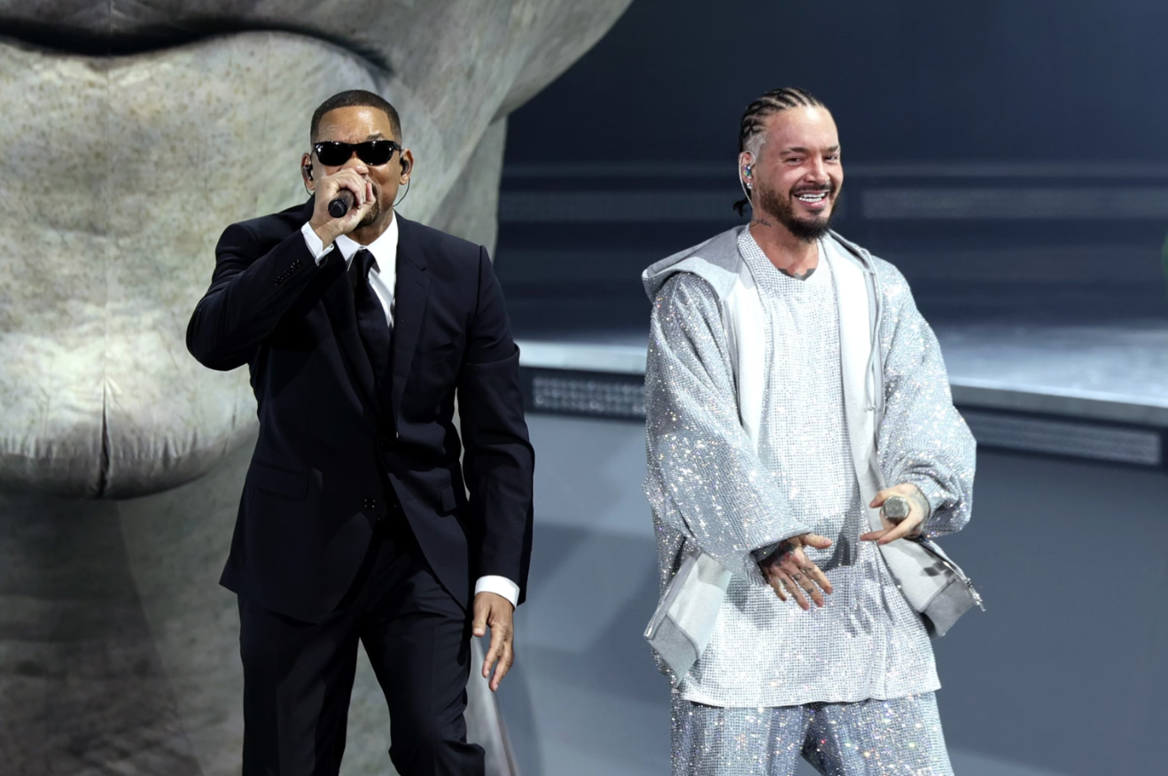 Will Smith makes a surprise appearance at Coachella during J Balvin’s &hellip;