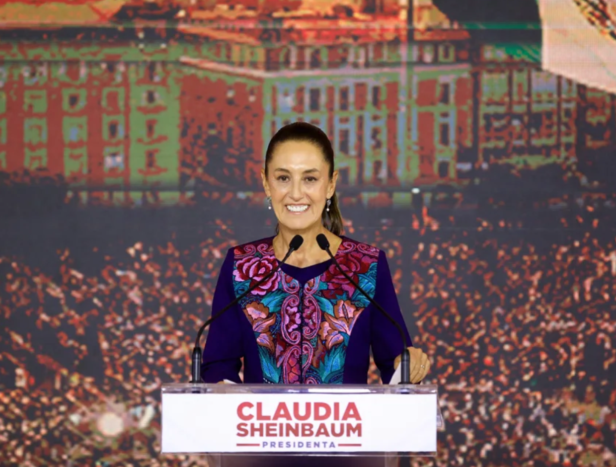 Claudia Sheinbaum elected Mexico’s first female president