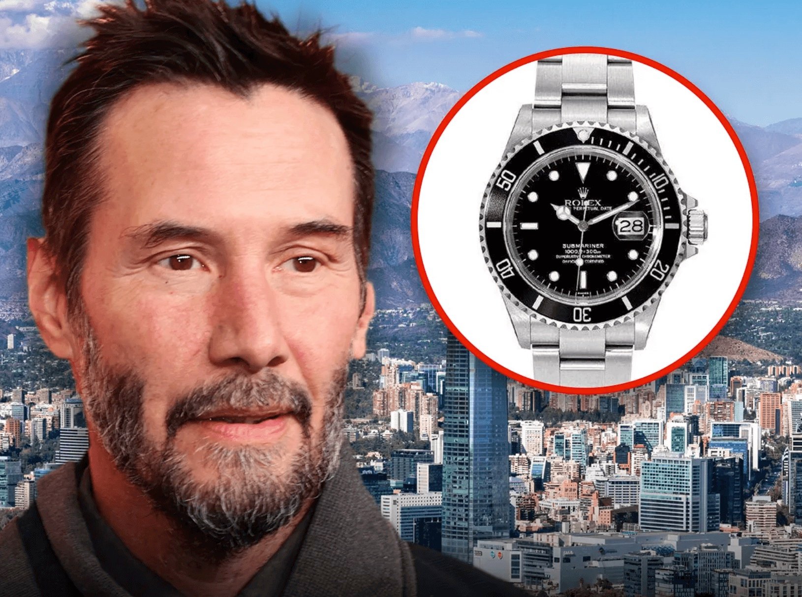 Rolex stolen from Keanu Reeves’ LA home found in Chile