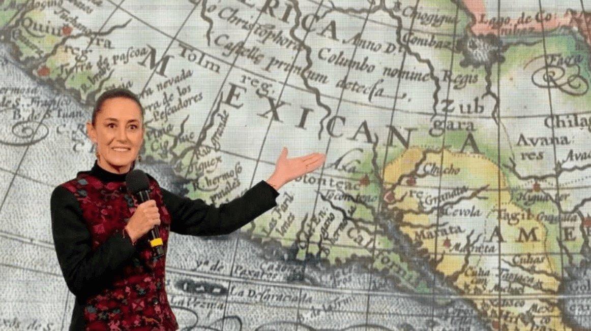 Mexican president Claudia Sheinbaum sending letter to Google over Gulf of M &hellip;