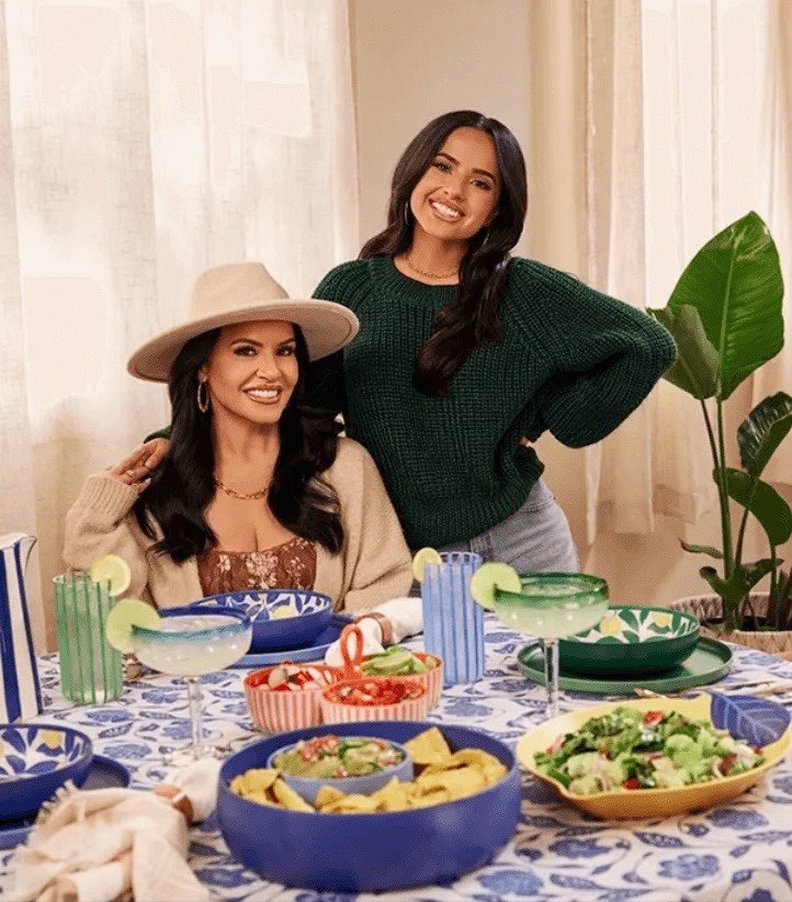 Becky G and her Mom, Alejandra, design exclusive Home Collection for Walmar &hellip;