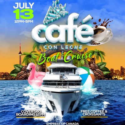 Café con Leche Boat Cruise, July 13