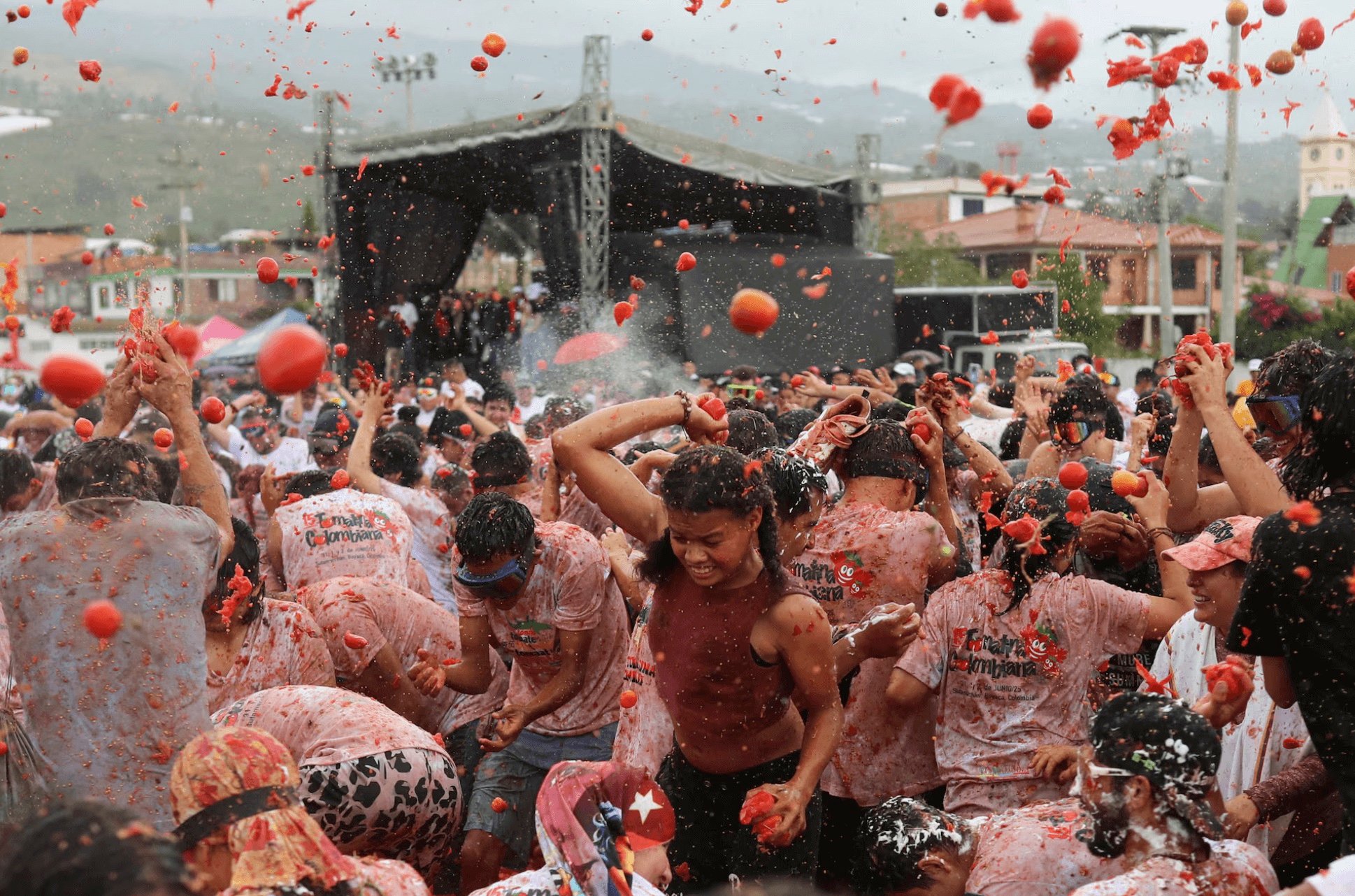 Colombia’s Own Tomato War: Sutamarchán Hosts 15th Gran Tomatina Festival