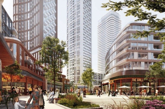 Cloverdale Mall Redevelopment in Toronto Stalls as Condo Market Slumps