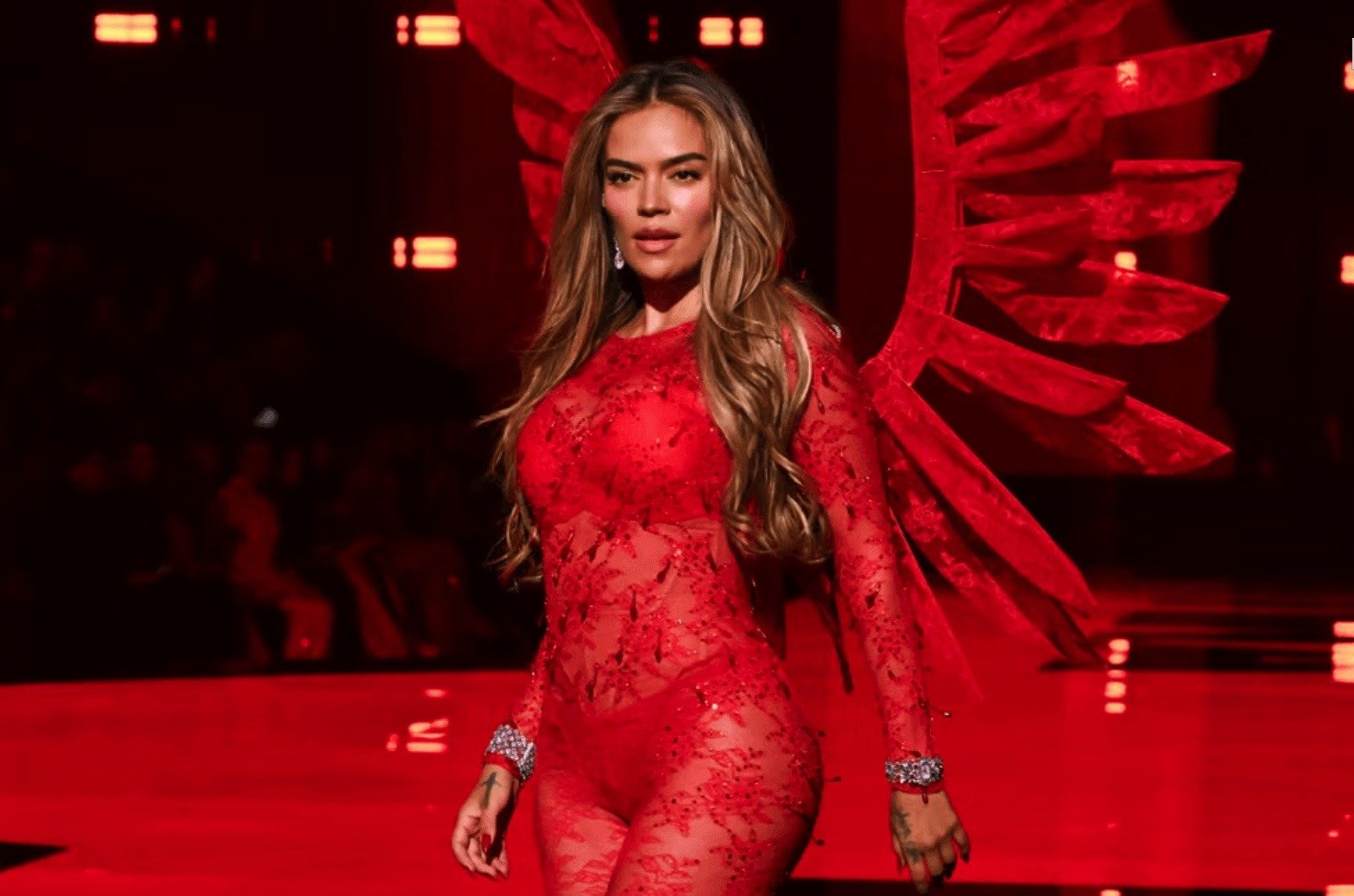 Karol G Sets the Victoria’s Secret Runway on Fire — Colombian Style