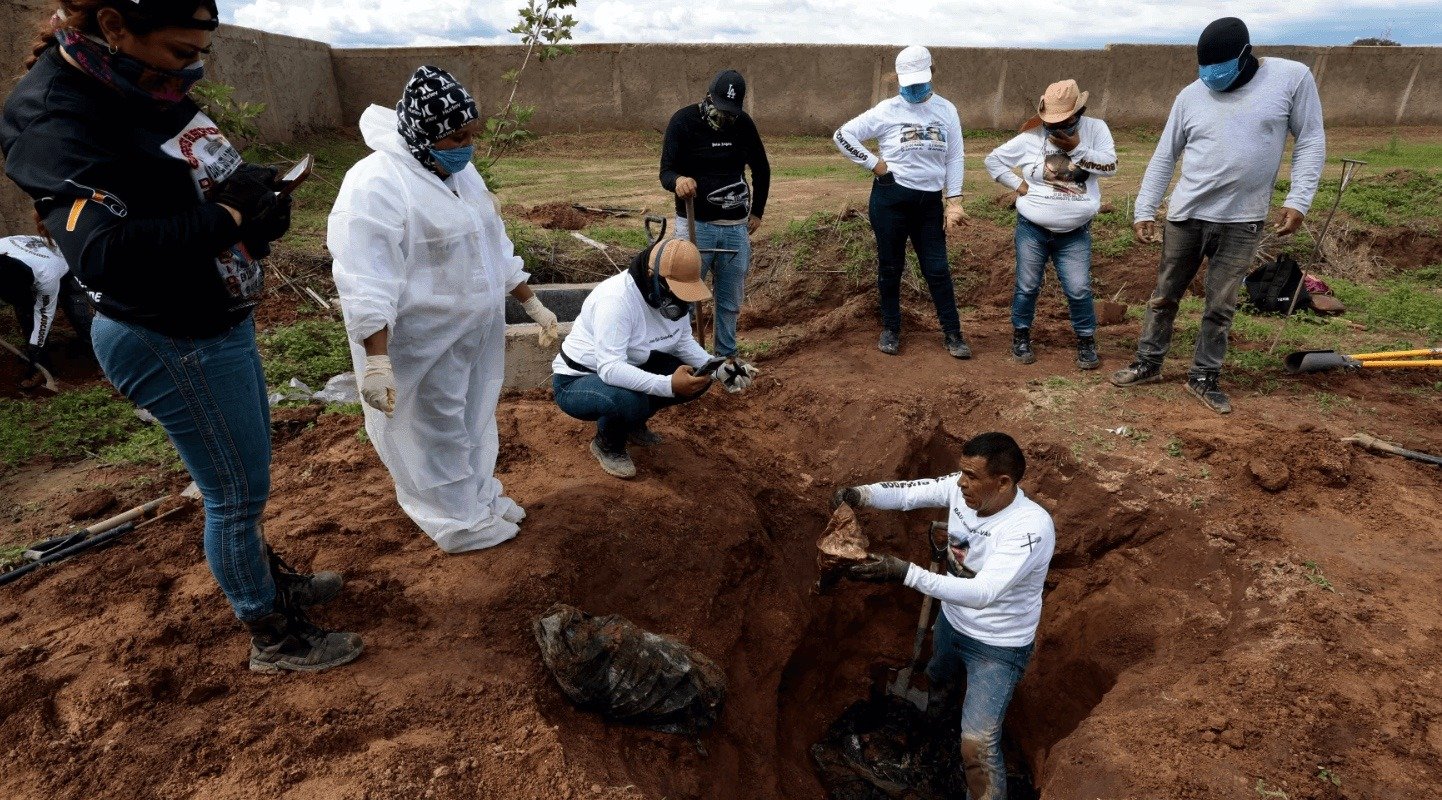 Mass Grave With 48 Bags of Human Remains Found Near Guadalajara Mexico