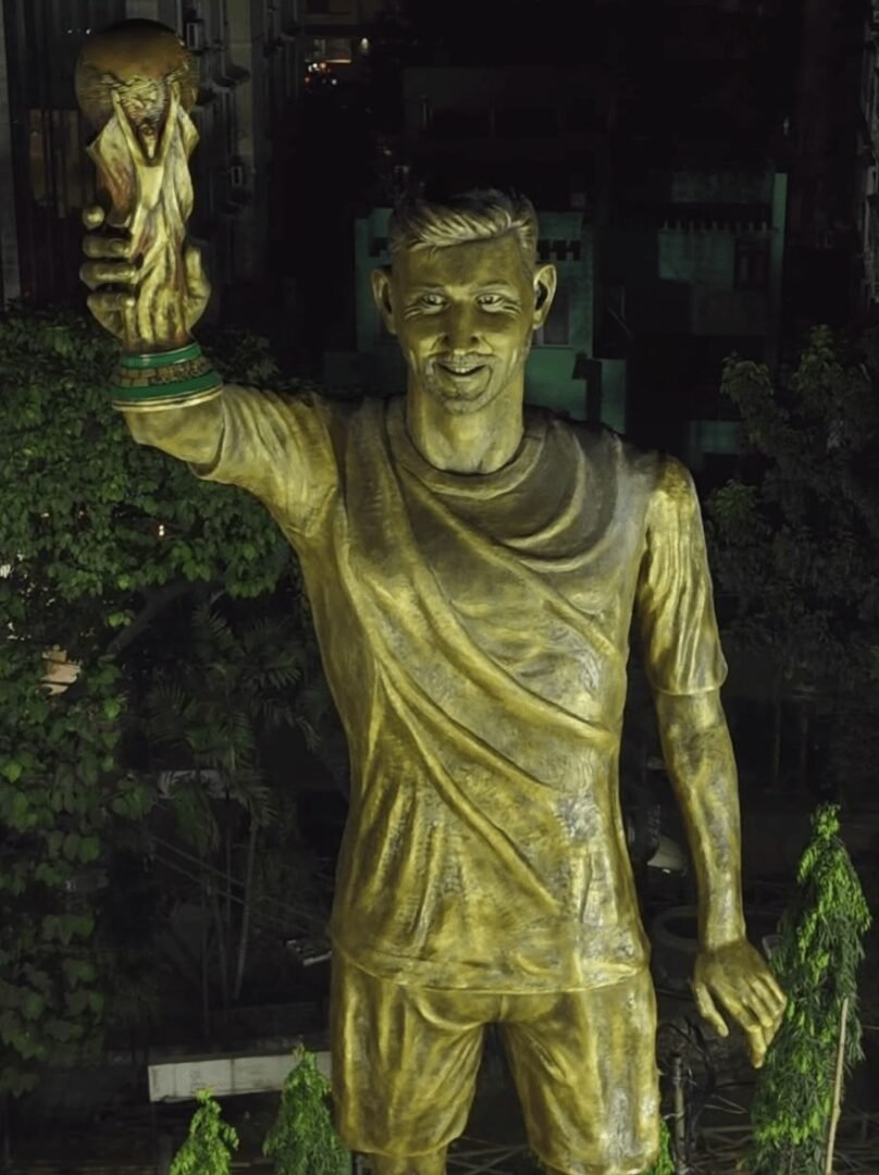 Messi Satue in India