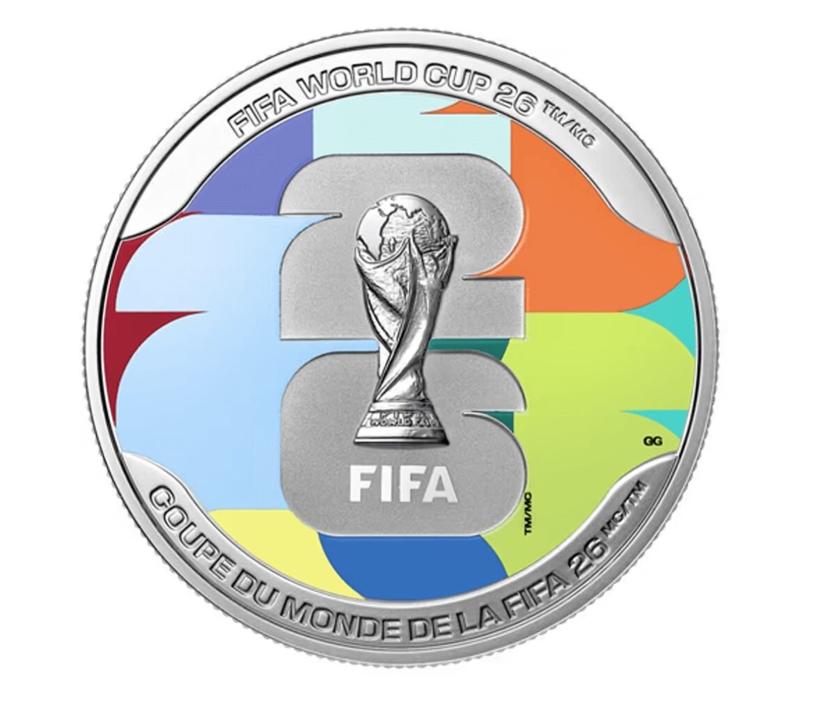 Canada Releases Limited-Edition Coins for the 2026 FIFA World Cup