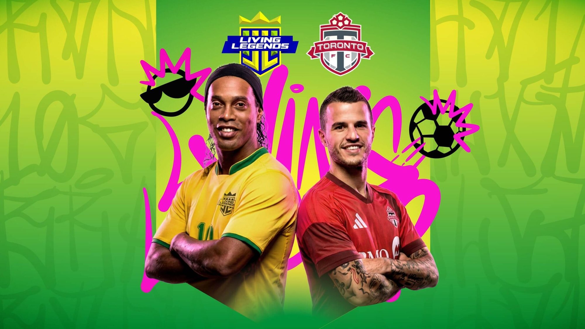 Ronaldinho Headlines “Living Legends” Match at BMO Field in Toronto Thi &hellip;